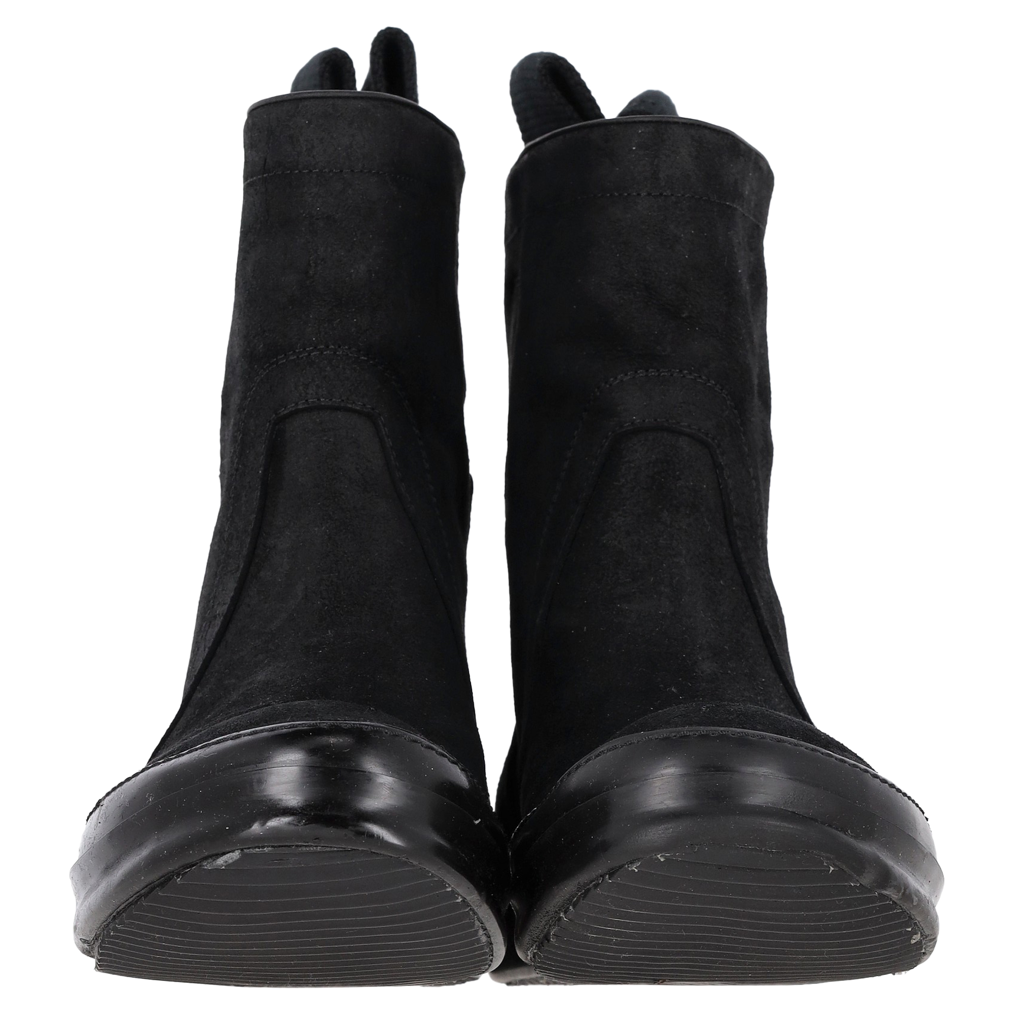 Rick Owens Rick Owen Ankelboots i svart mocka dam – bild 2
