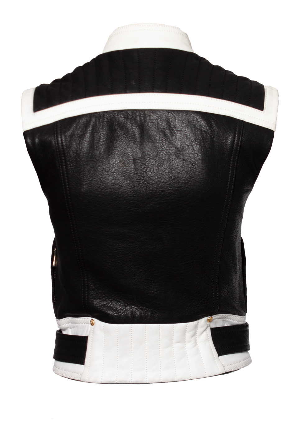 Balmain Pre-owned Balmain Ärmlös bikerjacka dam – bild 2