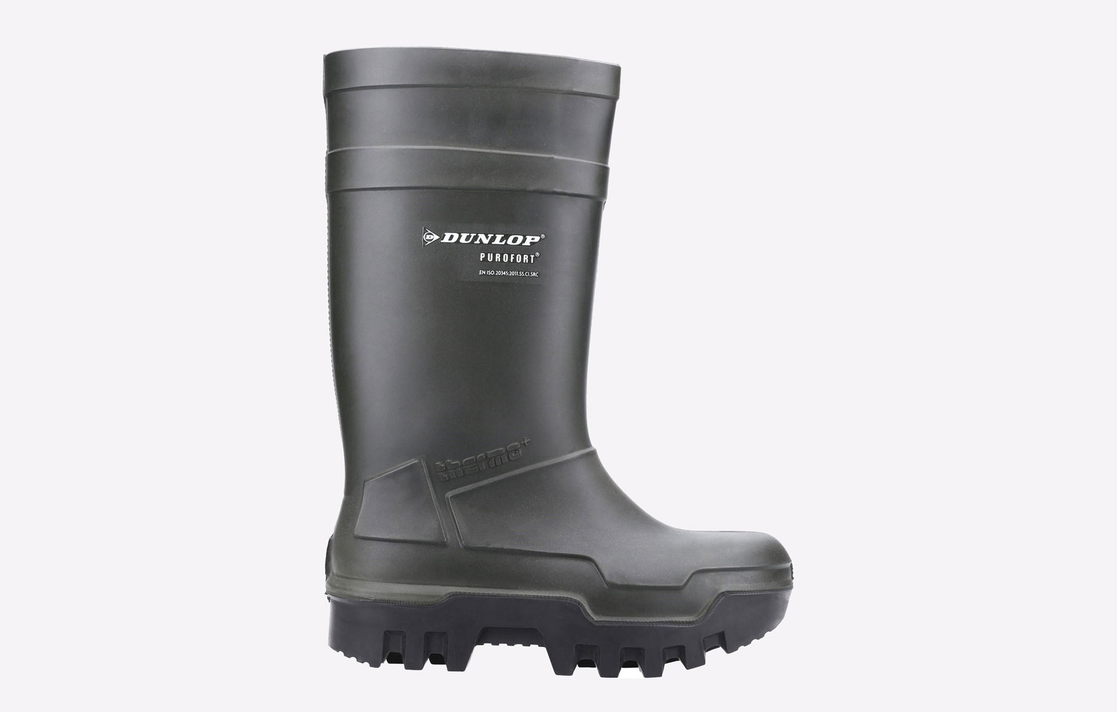 Dunlop Purofort Thermo Full Safety Wellington Boots 1Pr Green 10 - Image 12