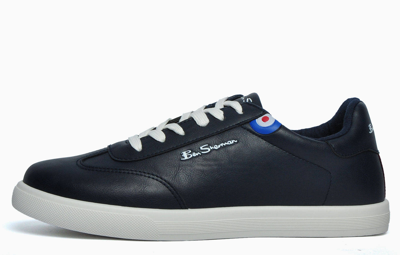 Ben Sherman Original Saturday Mens Classic Fashion Retro Heritage Trainers - Image 2