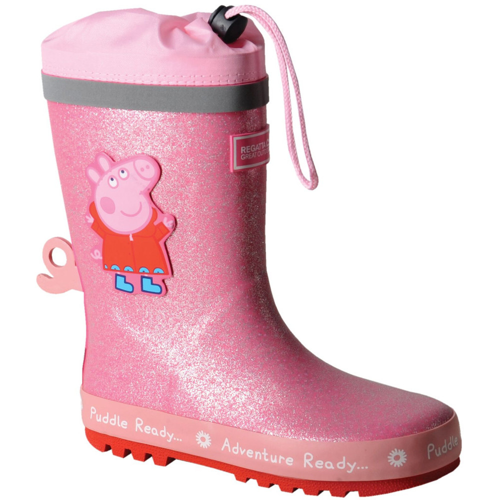 Regatta (Peppa Pink, 1) Kids Peppa Puddle Welly Rrp 50 - Image 4