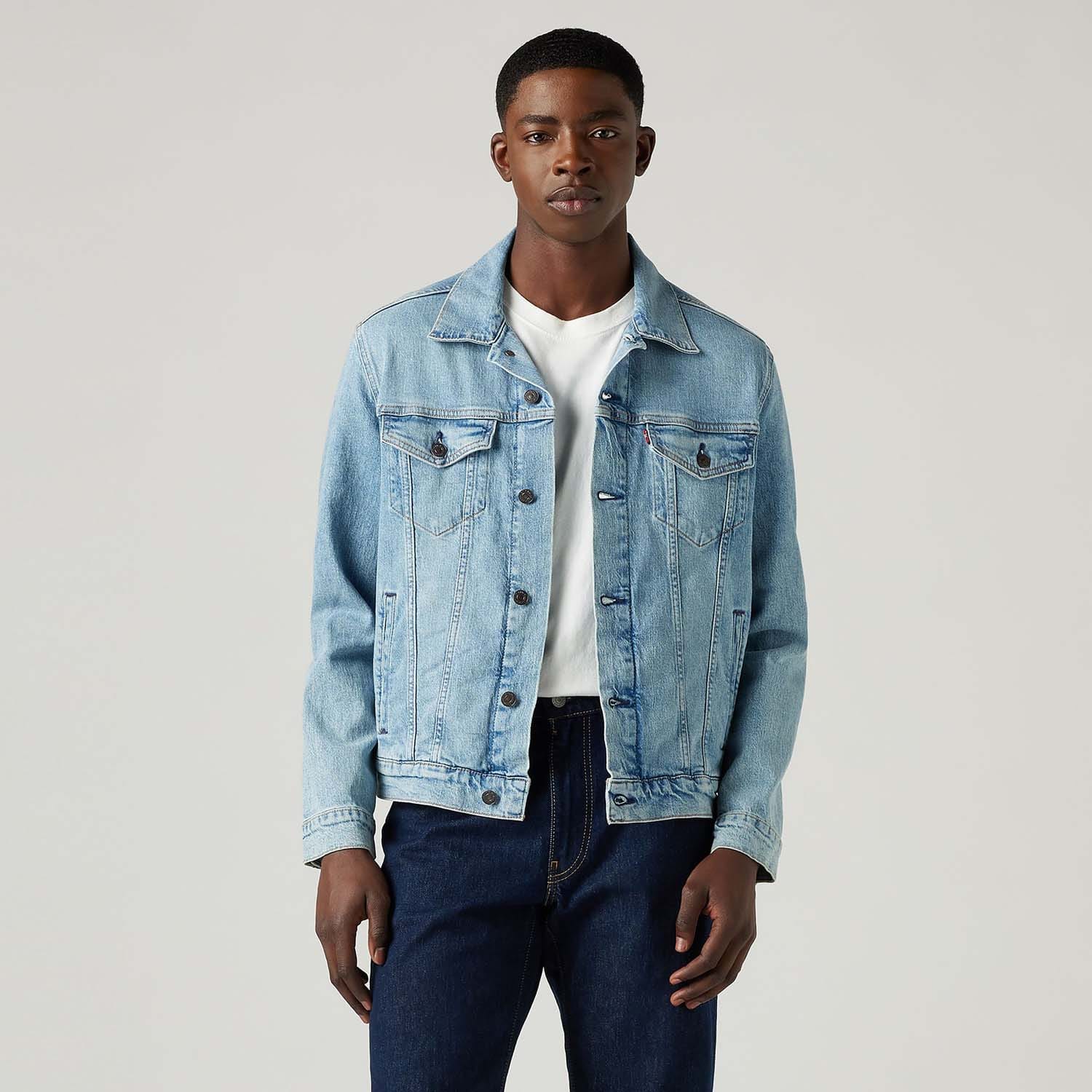 Levis Men's Trucker Denim Jacket - Always Better - S - Image 4