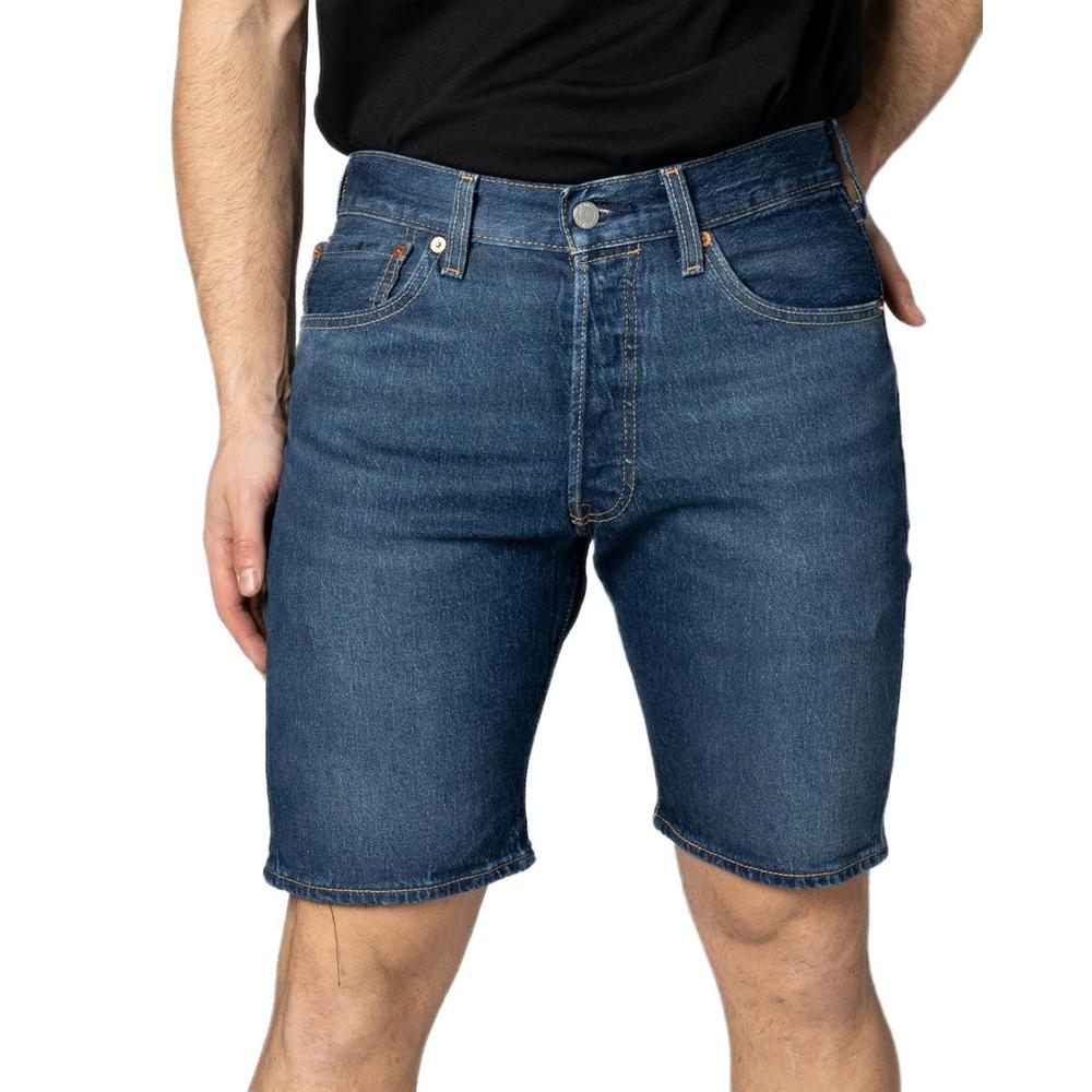 Levi's Mens Shorts Blue Cotton - Size 28 (Waist) - Image 5