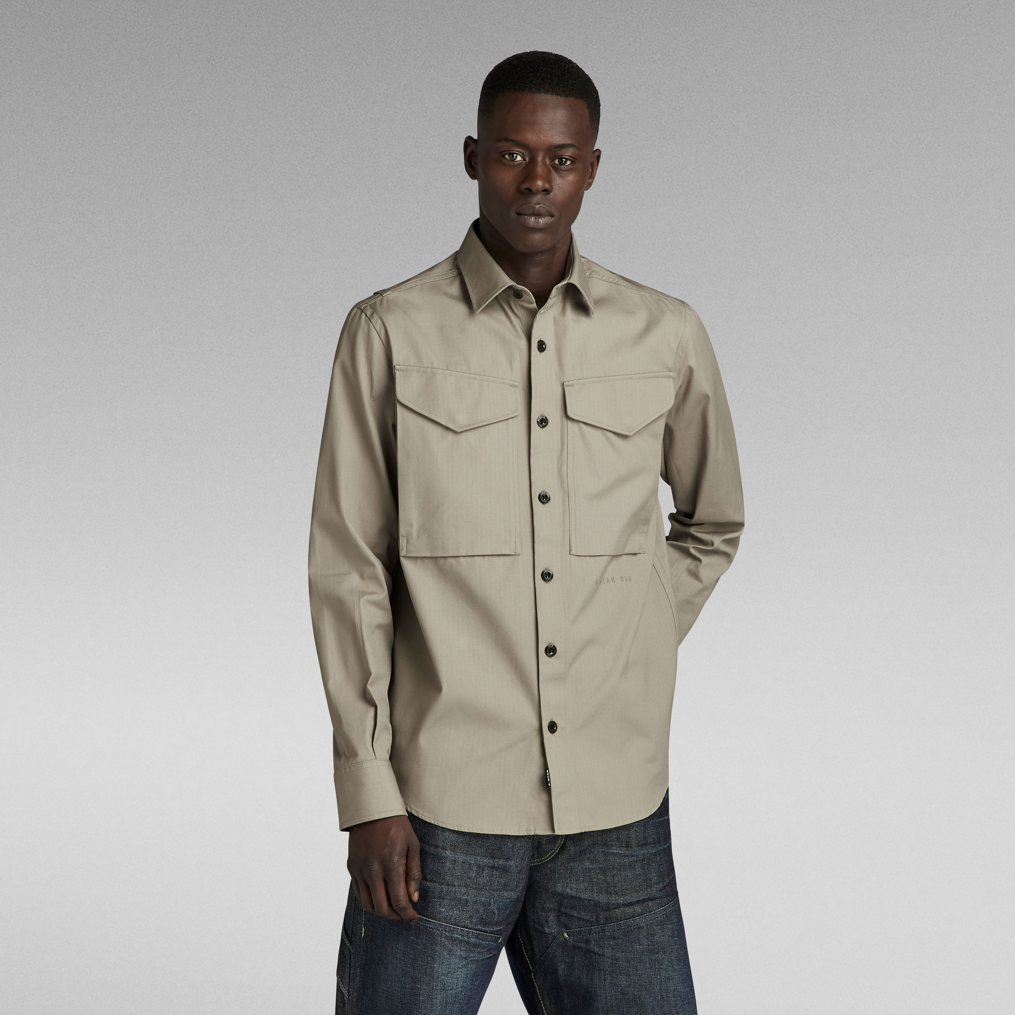 G Star Men's Elephant Regular Fit Cargo Shirt - Medium - Image 5