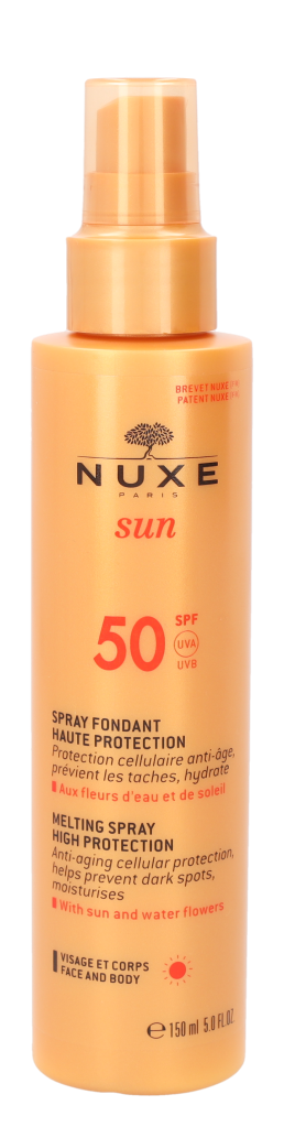 Nuxe Sun Melting Spray for Face & Body SPF50 solprodukter dam – bild 2