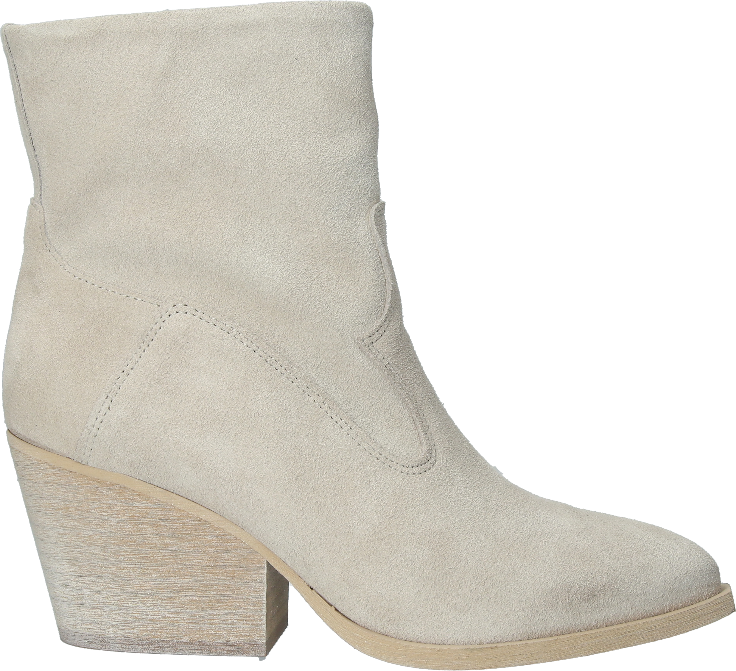 CASSIDY - ZL91 OFF WHITE - ZIPPER BOOT