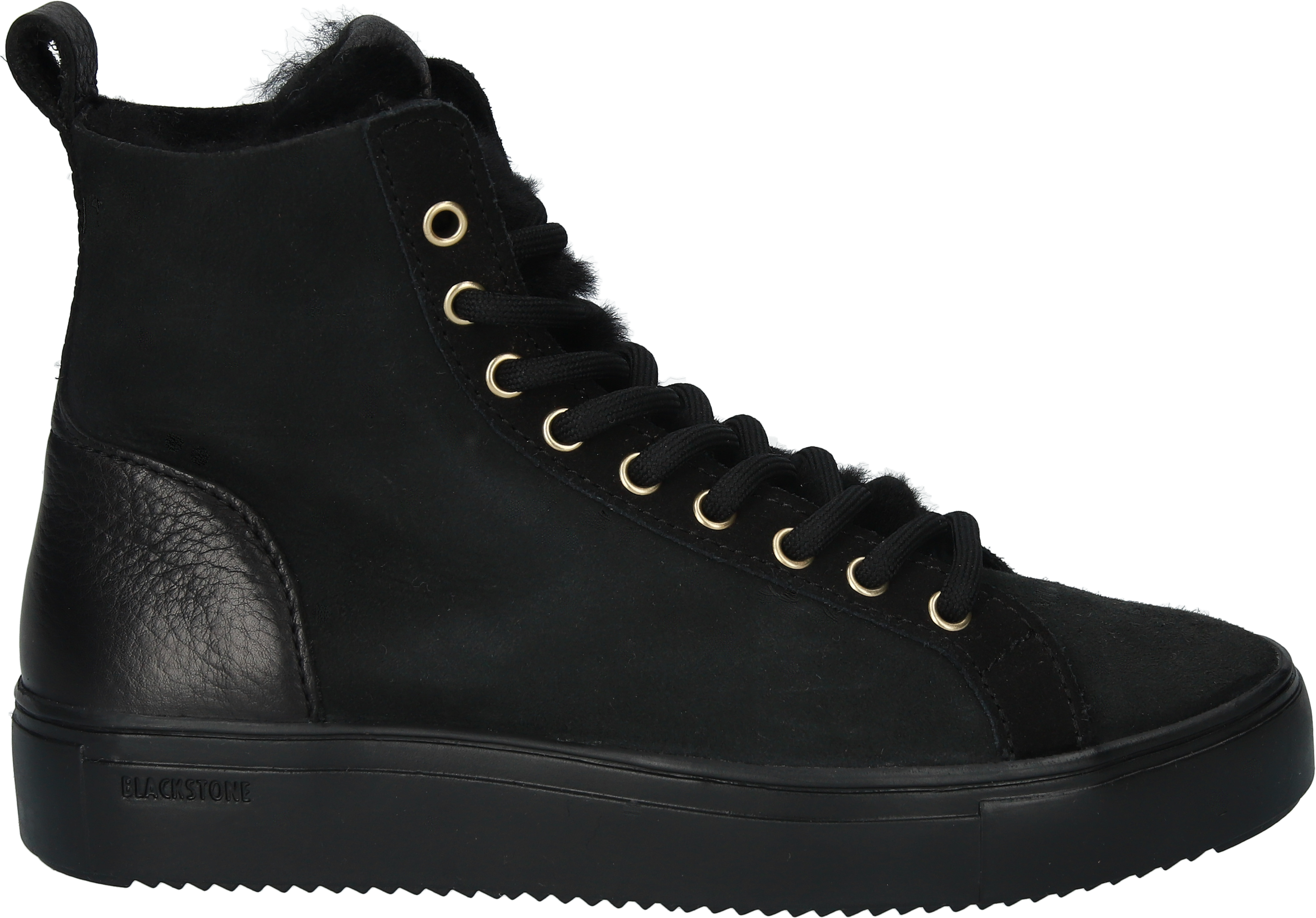 AKNA - YL55 NERO - HIGH SNEAKER