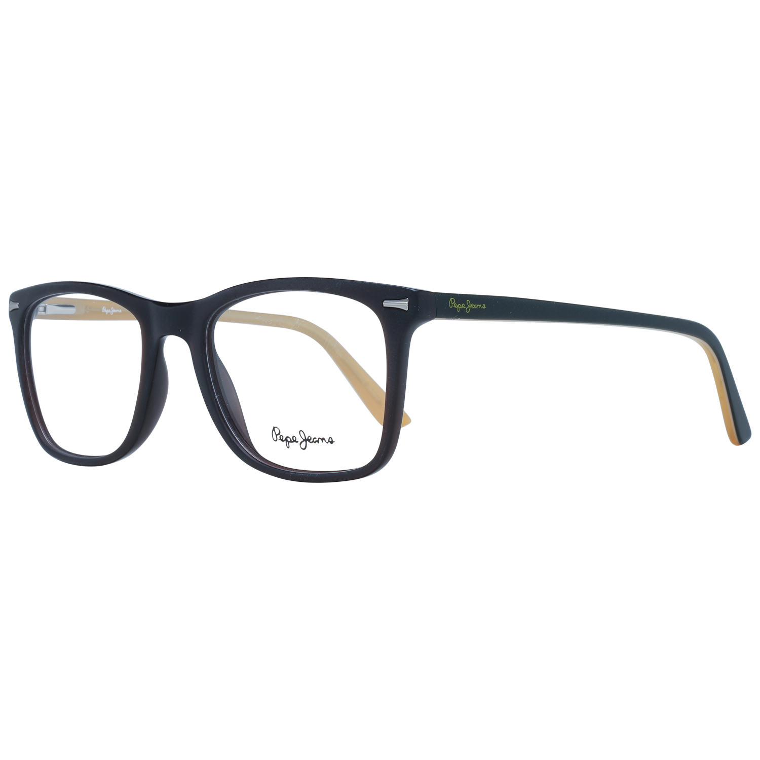 Pepe Jeans Herren Braun Brille Pj3431 C2 53 Einheitsgröße