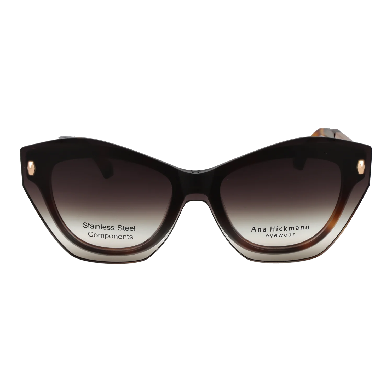 Ana Hickmann Sunglasses Clip AH6581G G21G 52 solglasögon dam – bild 2