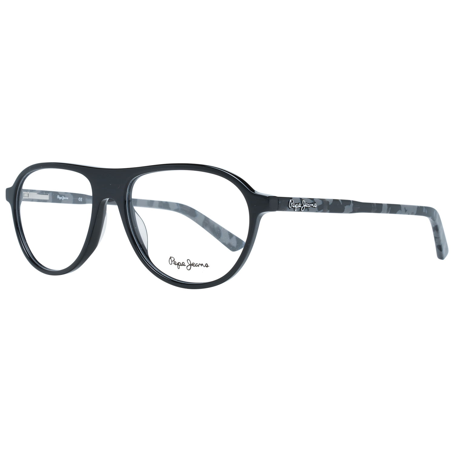 Pepe Jeans Herren Schwarz Optische Fassung Pj3291 C1 55 Einheitsgröße
