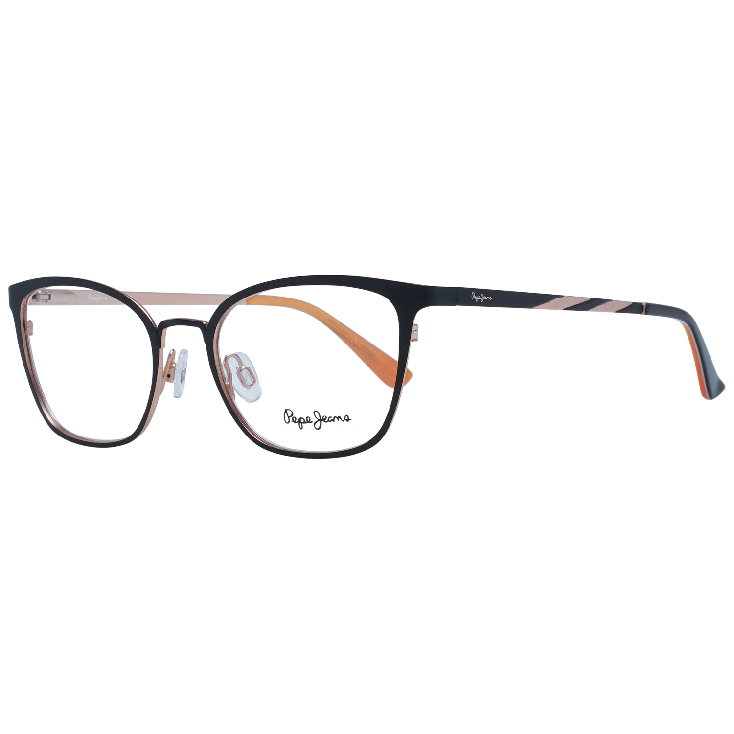 Pepe Jeans Damen Schwarz Brille Pj1326 C1 49 Einheitsgröße