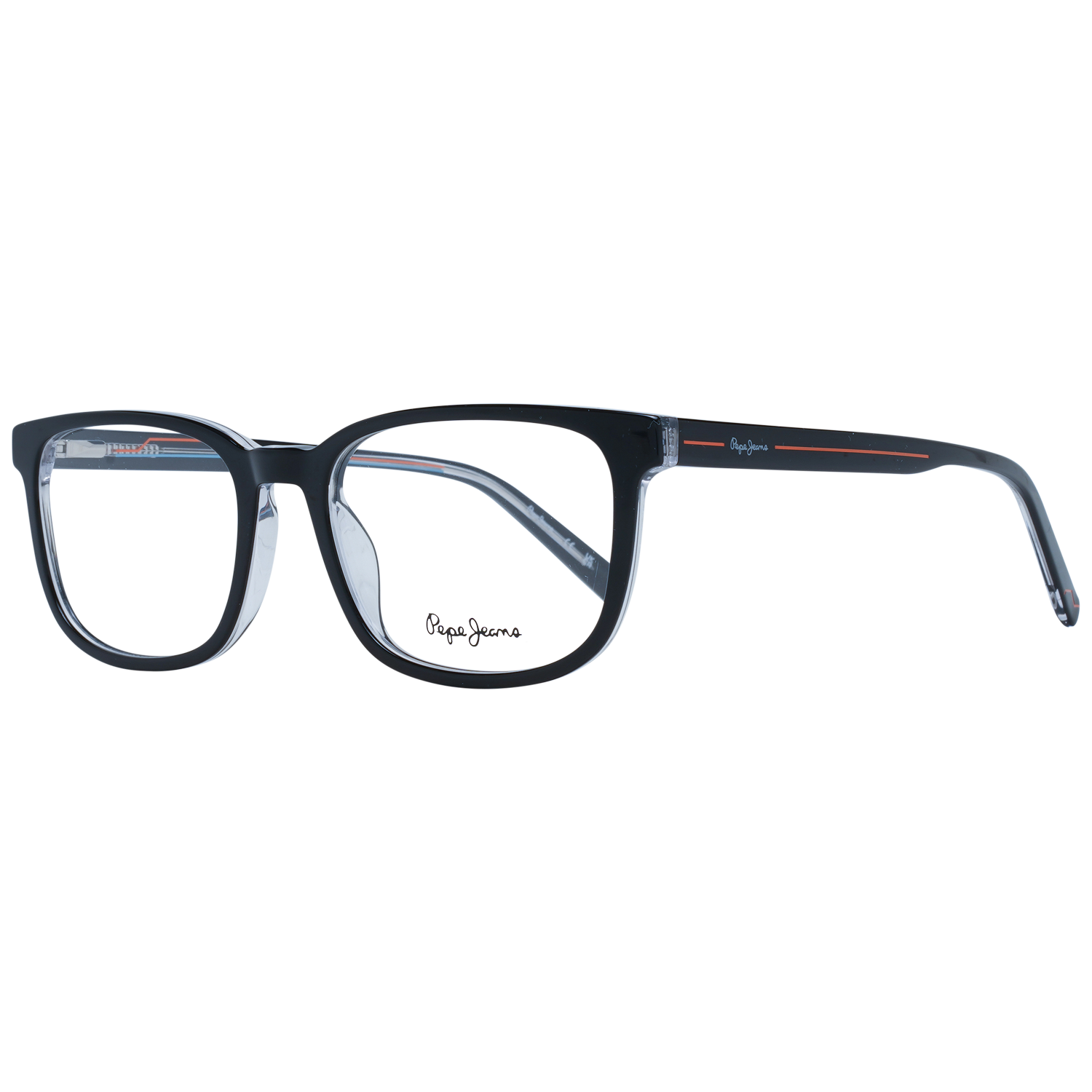 Pepe Jeans Herren Schwarz Brille Pj3461 C1 53 Einheitsgröße