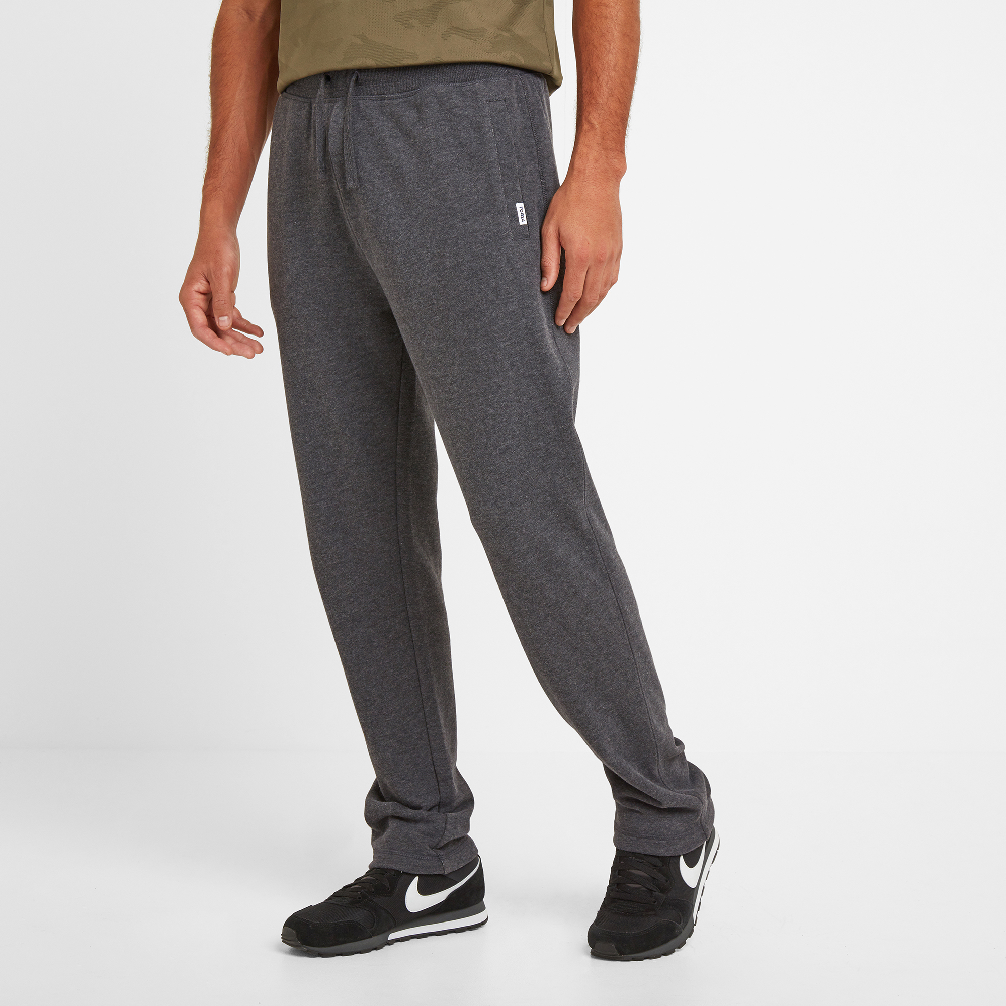 TOG24 Bradley Mens Joggers Supersoft Lightweight Cotton Blend Sweatpants with Pockets - Comfy Tracksuit Bottoms, Slim Style Relaxed Fit Jogging Track Pants, Comfortable Everyday Loungewear for Men - Image 4