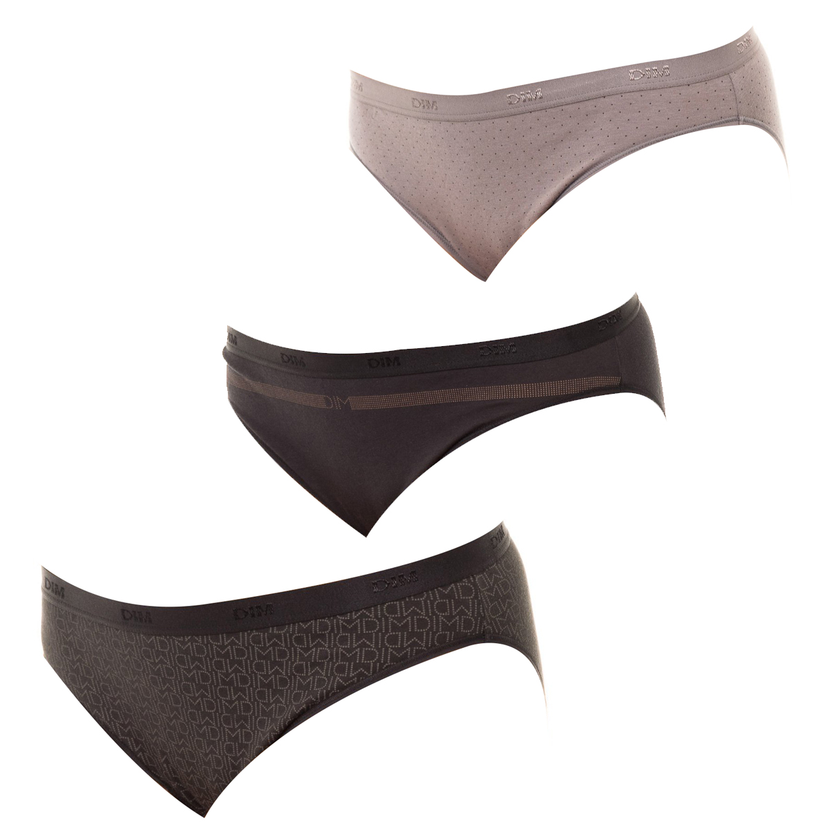 Pack-3 Slips Coton Strech D4C17 vrouw