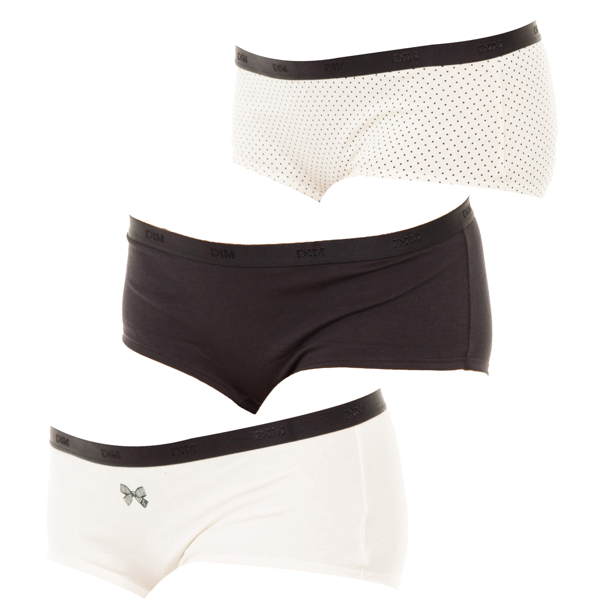 Pack-3 Lot New York Culottes med innerfoder D4C20 kvinna