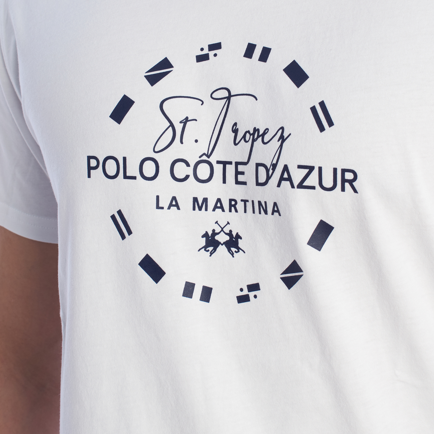 LA MARTINA T-shirts med korta ärmar YMR321-JS206 herr – bild 8