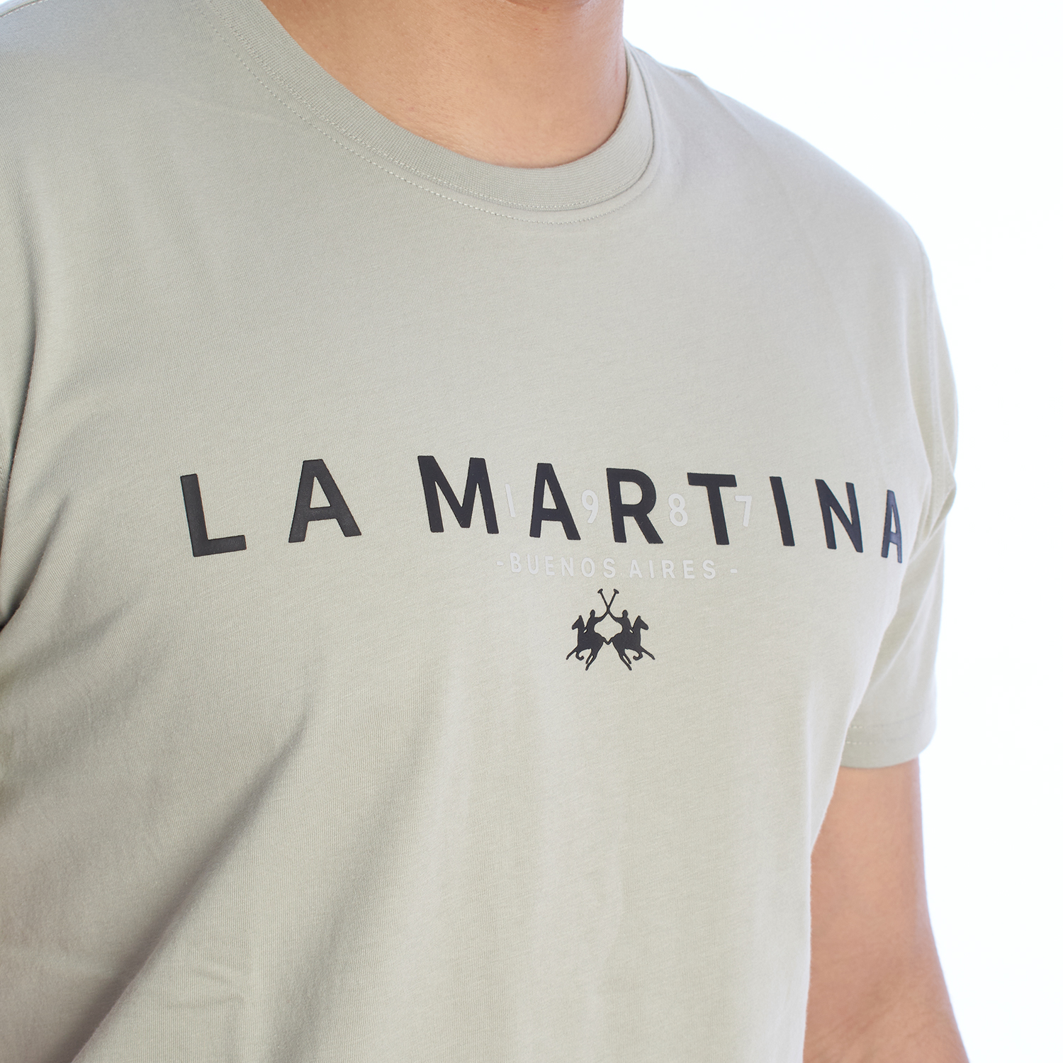 LA MARTINA T-shirts med korta ärmar YMR005-JS206 herr – bild 8