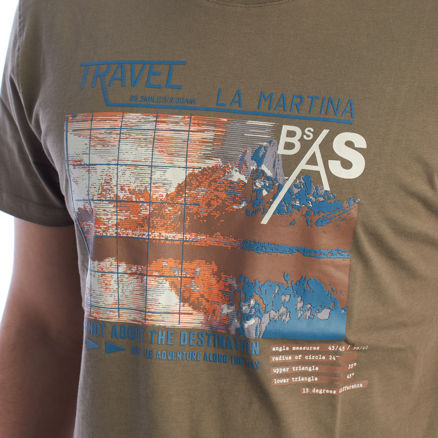 LA MARTINA T-shirts med korta ärmar YMR312-JS206 herr – bild 8