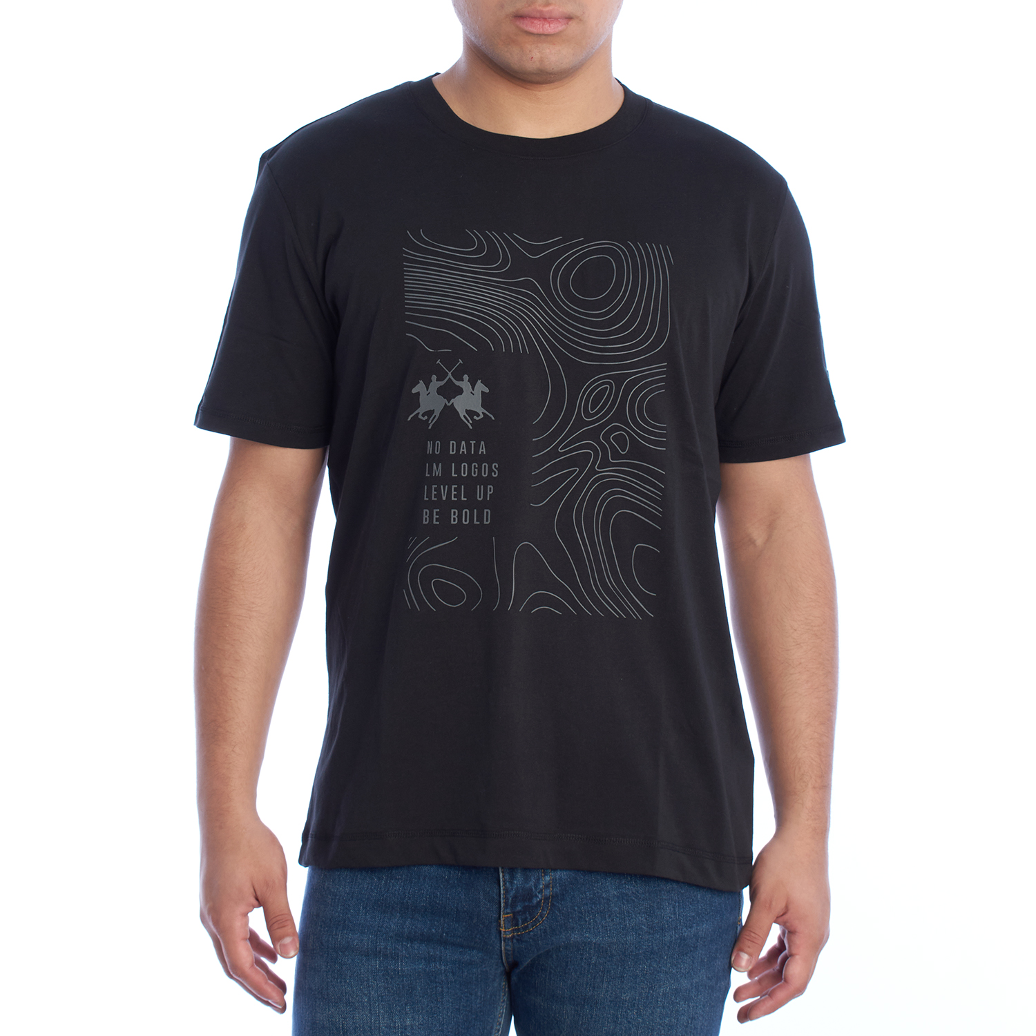 YMR301-JS206 Regular Fit kortärmad t-shirt för män