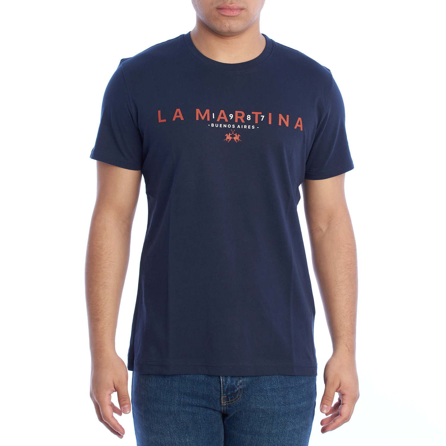 LA MARTINA T-shirts med korta ärmar YMR005-JS206 herr – bild 7