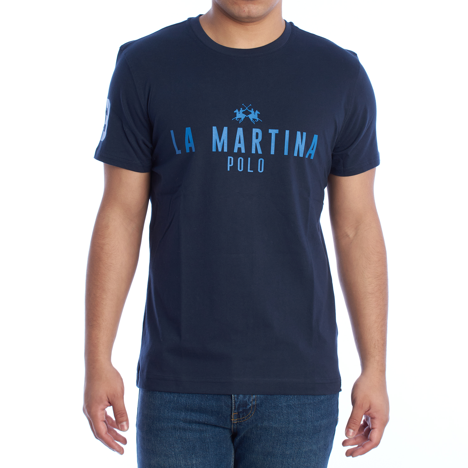 LA MARTINA T-shirts med korta ärmar YMR322-JS206 herr – bild 7
