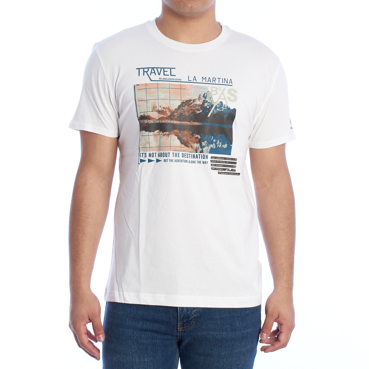 LA MARTINA T-shirts med korta ärmar YMR312-JS206 herr – bild 7