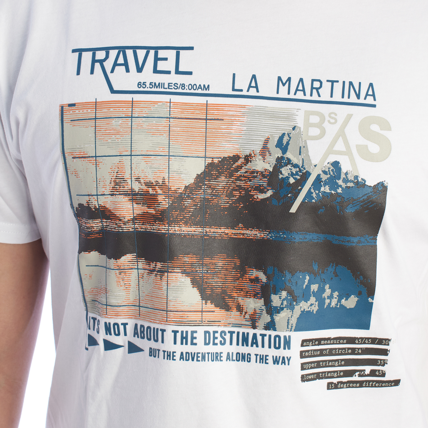 LA MARTINA T-shirts med korta ärmar YMR312-JS206 herr – bild 8