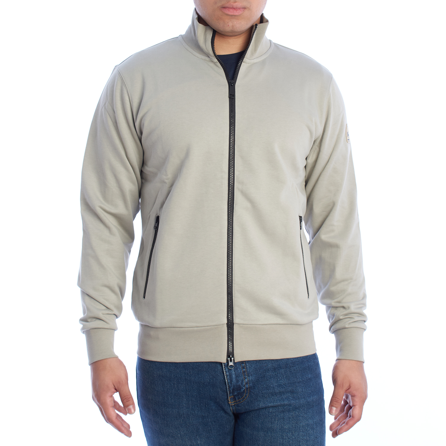 YMF004-FP565 Regular Fit Zip Sweatshirt för män