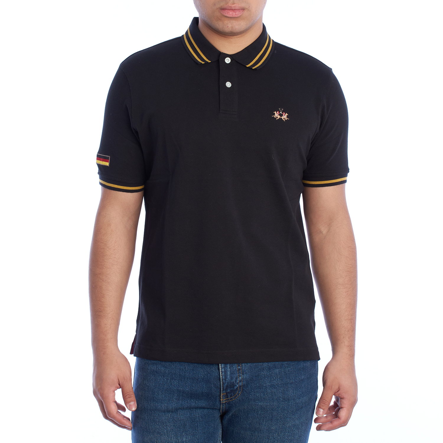 Regular Fit Kortärmad Polo för män YMP014-PK031