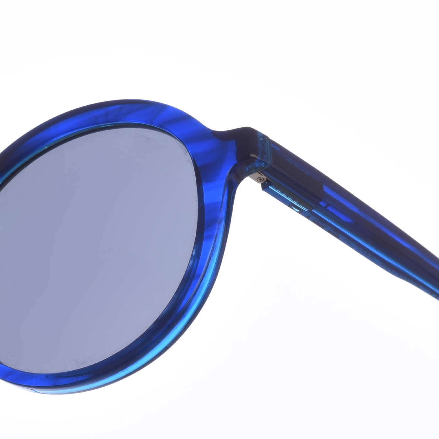 ZEN Unisex Z427 Acetat-solglasögon med rund form dam – bild 2