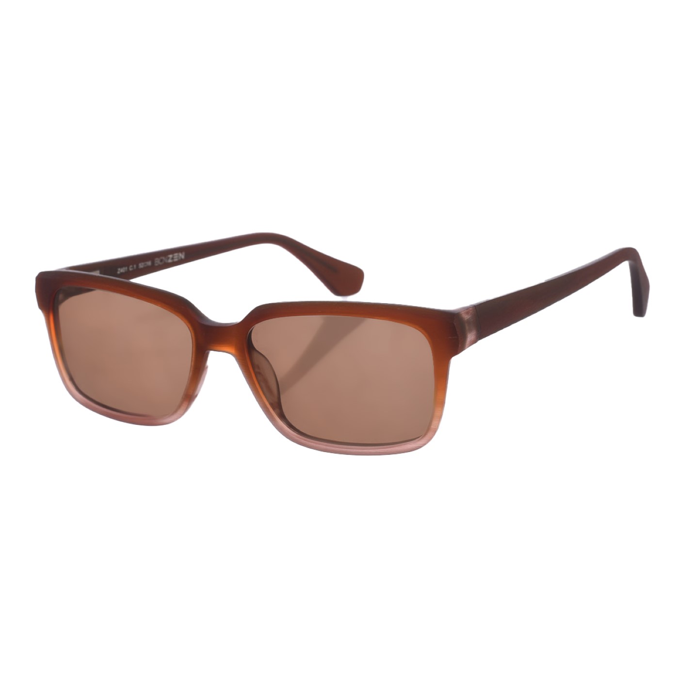 Unisex Z401 Acetat-solglasögon med kvadratisk form