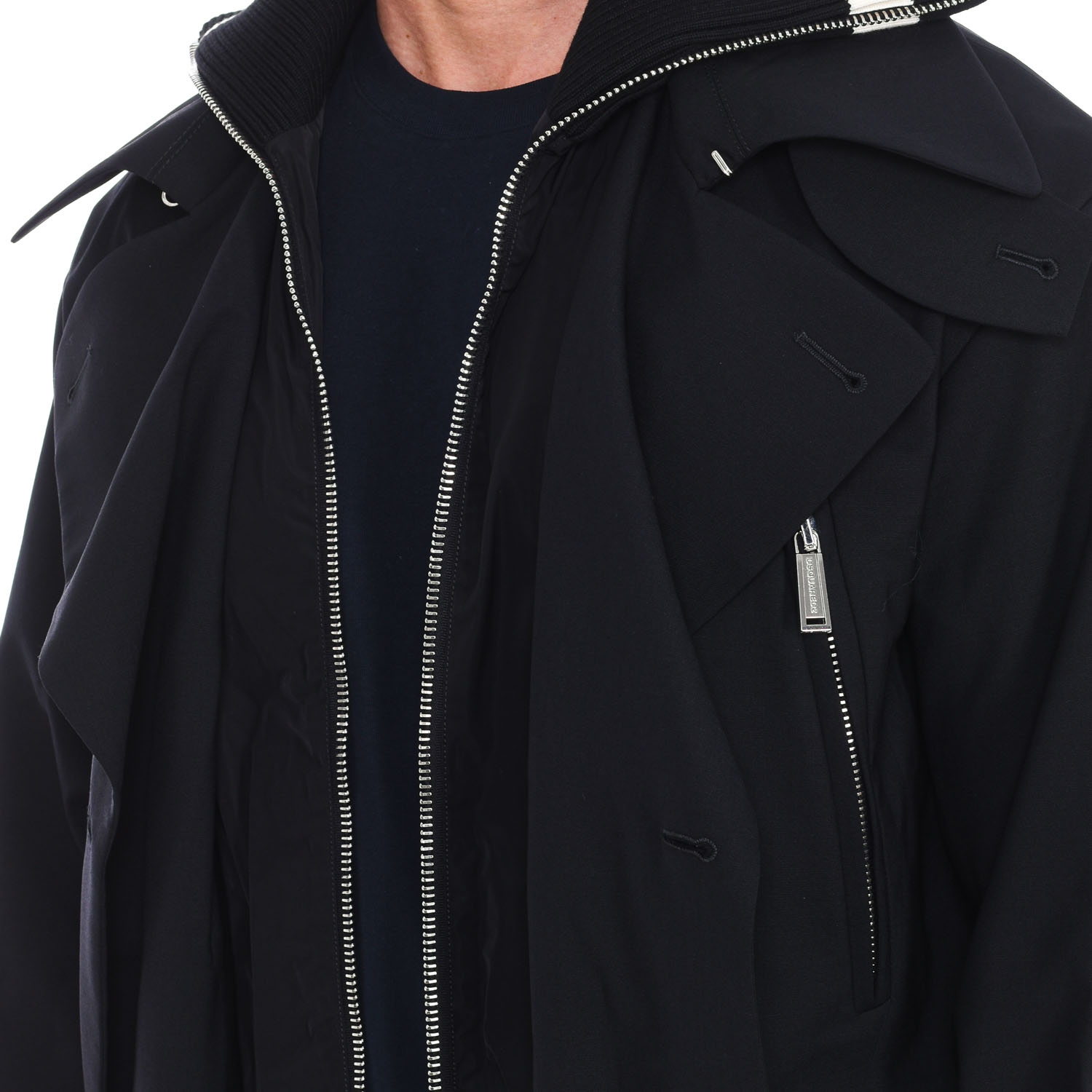 Dsquared2 Double layer trench coat S74AH0094-S40320 man kappor & rockar herr – bild 2