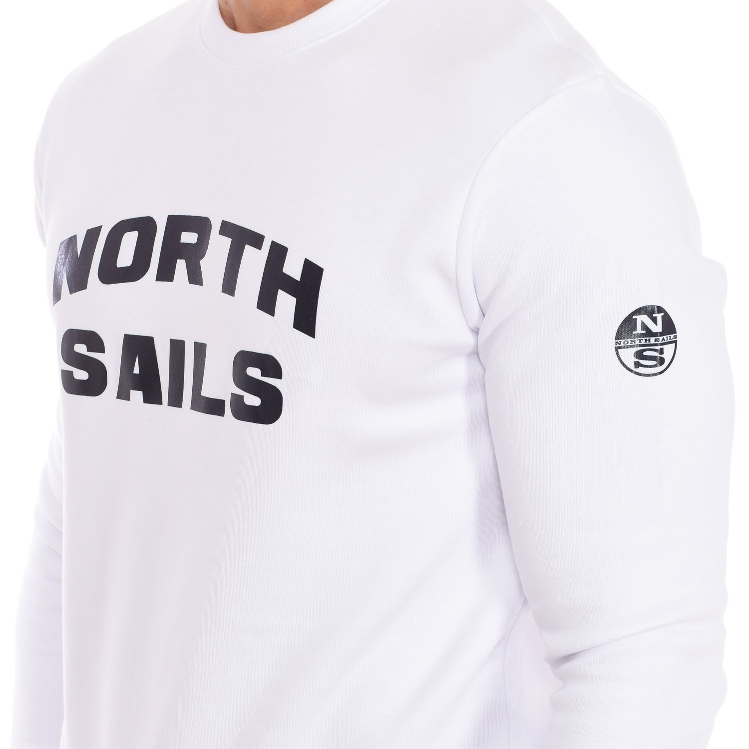 North Sails Långärmad crew-neck sweatshirt 9024170 herr – bild 2