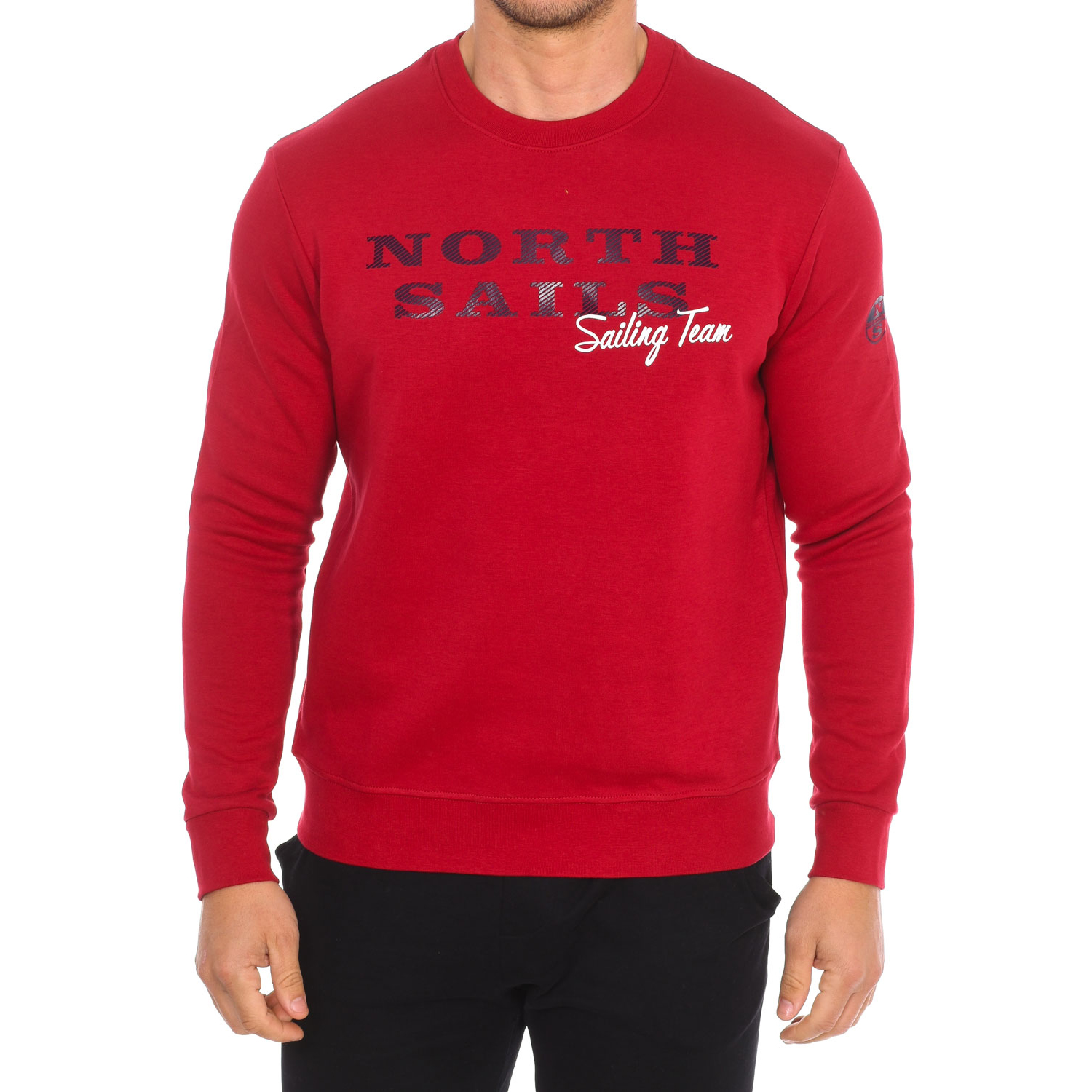 Långärmad crew-neck sweatshirt 9022970 herr