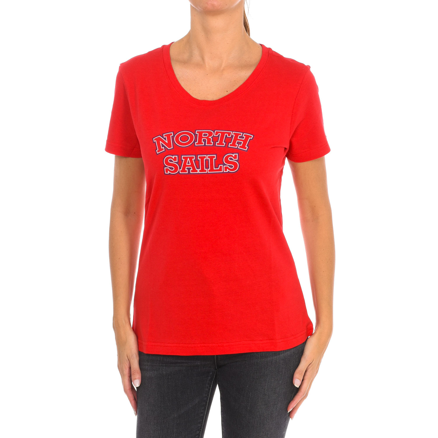 Kortärmad t-shirt för kvinnor 9024320