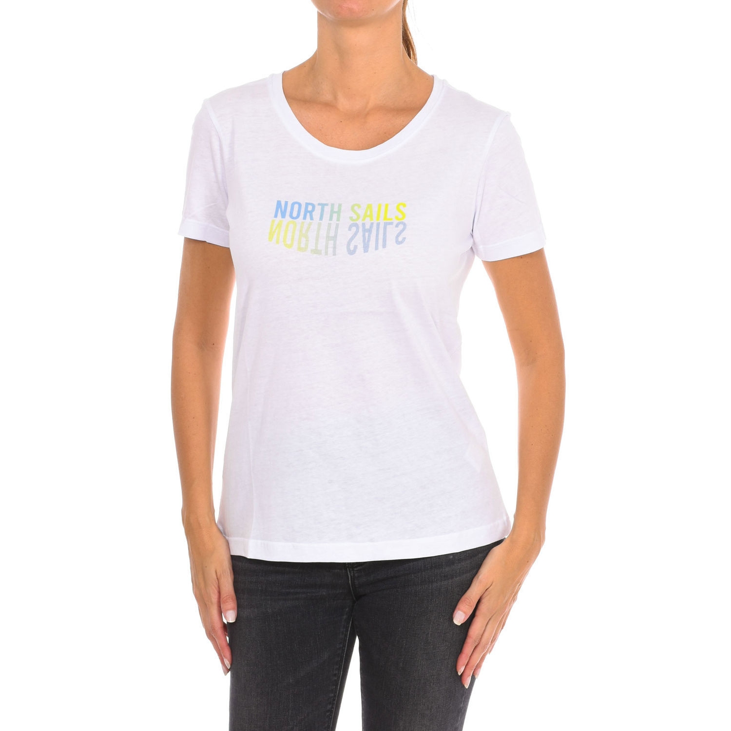 Kortärmad t-shirt 9024290 dam