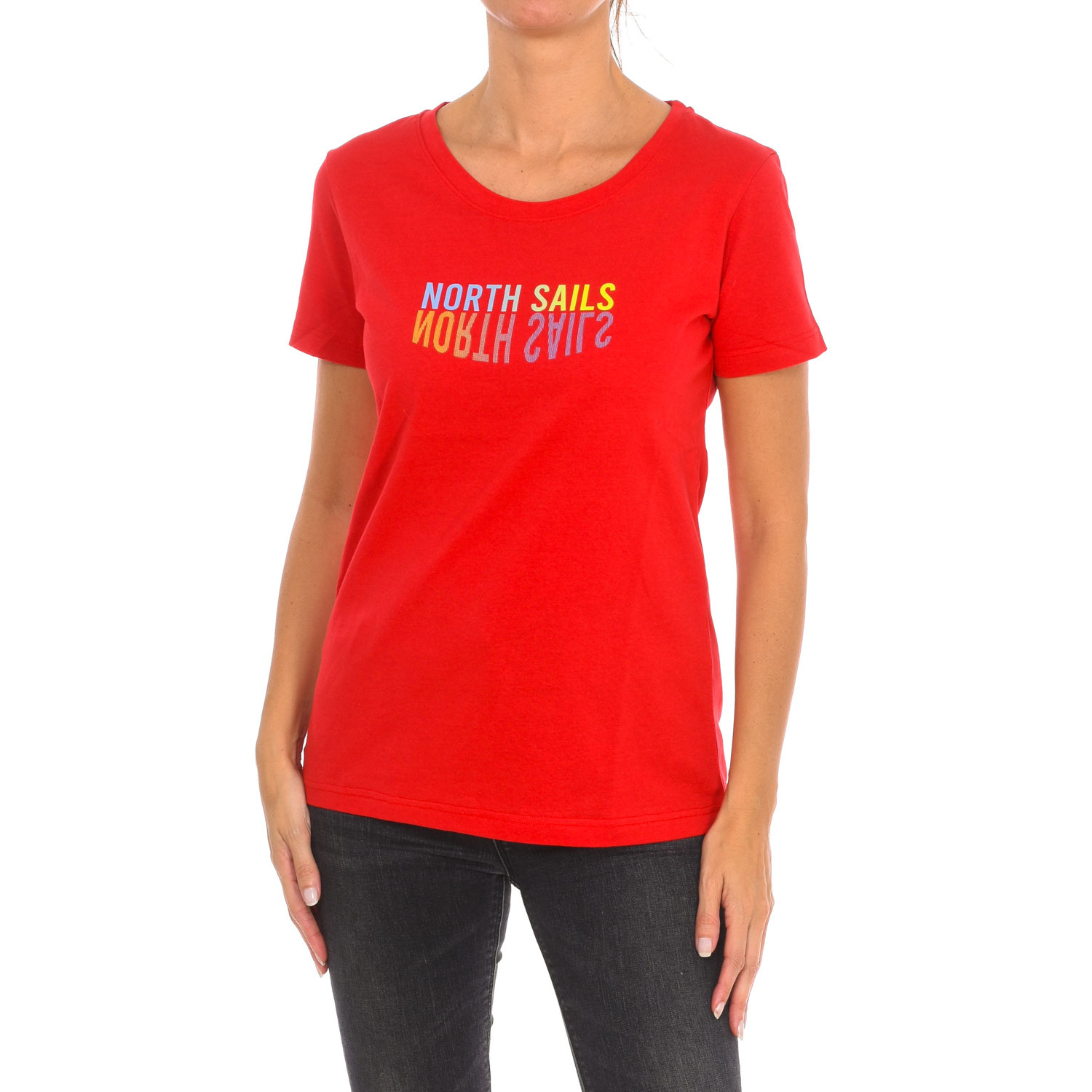 Kortärmad t-shirt 9024290 dam