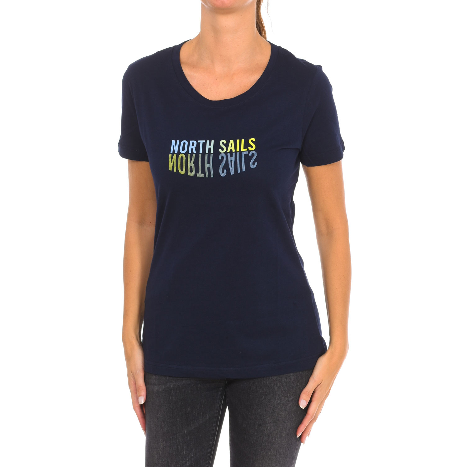 Kortärmad t-shirt 9024290 dam
