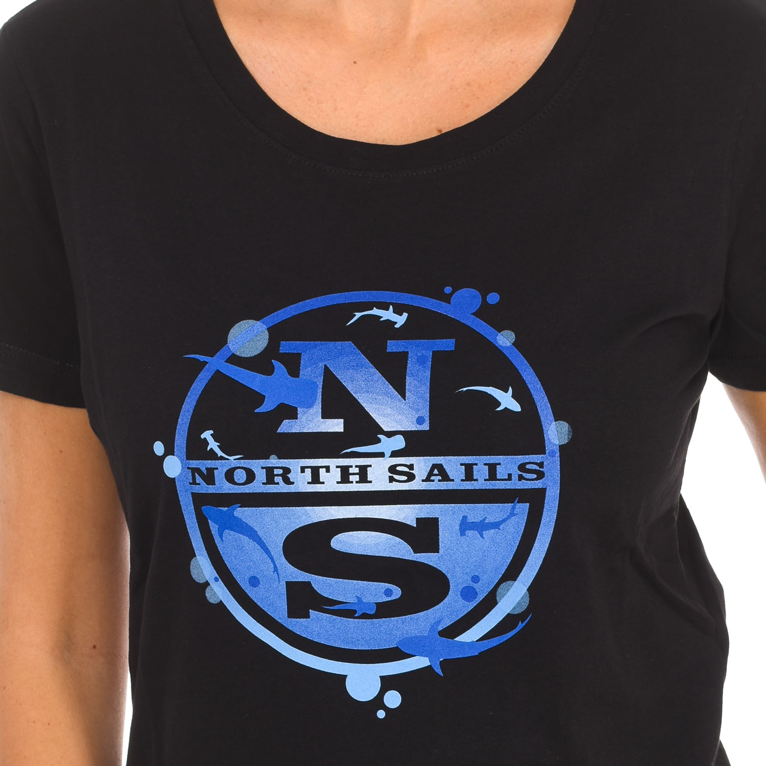 North Sails Kortärmad t-shirt för kvinnor 9024340 dam – bild 2