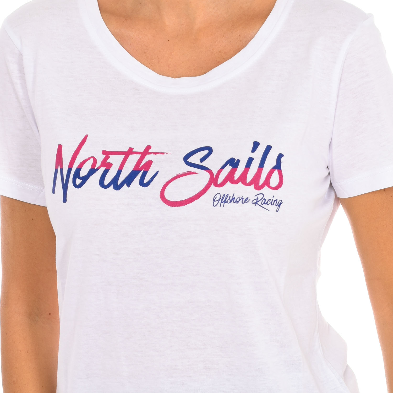 North Sails Kortärmad t-shirt för kvinnor 9024310 dam – bild 2