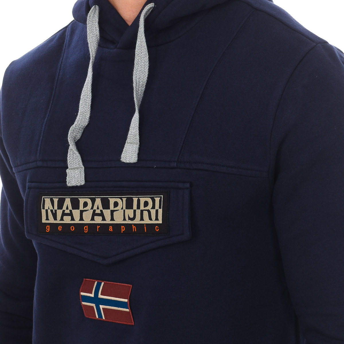 NAPAPIJRI Burgee Wint 2 sweatshirt med justerbar huva NP0A4GJD herr – bild 2