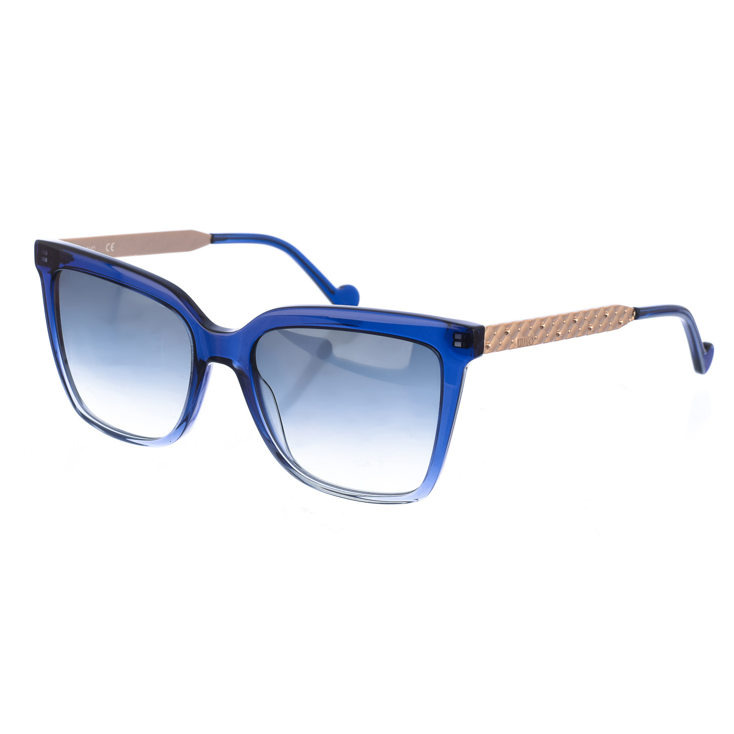 Kvadratformade acetatsolglasögon LJ753S dam