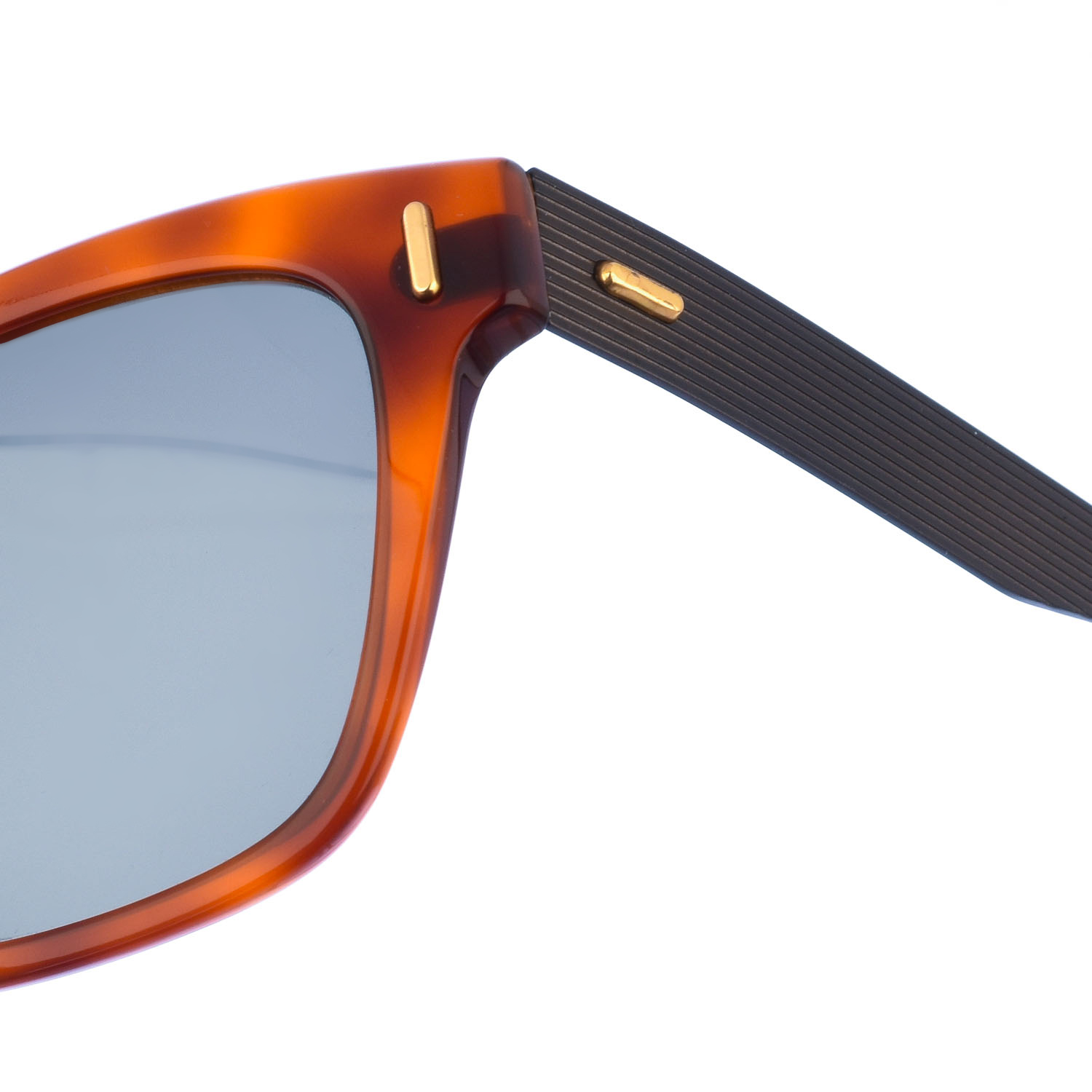 Calvin Klein Kvadratformade solglasögon i acetat CK21526S herr – bild 2