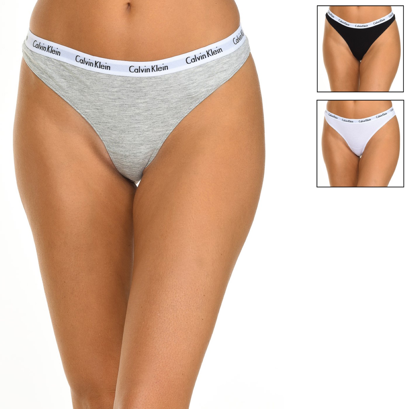 Pack 3 Calvin Klein Stringtrosor