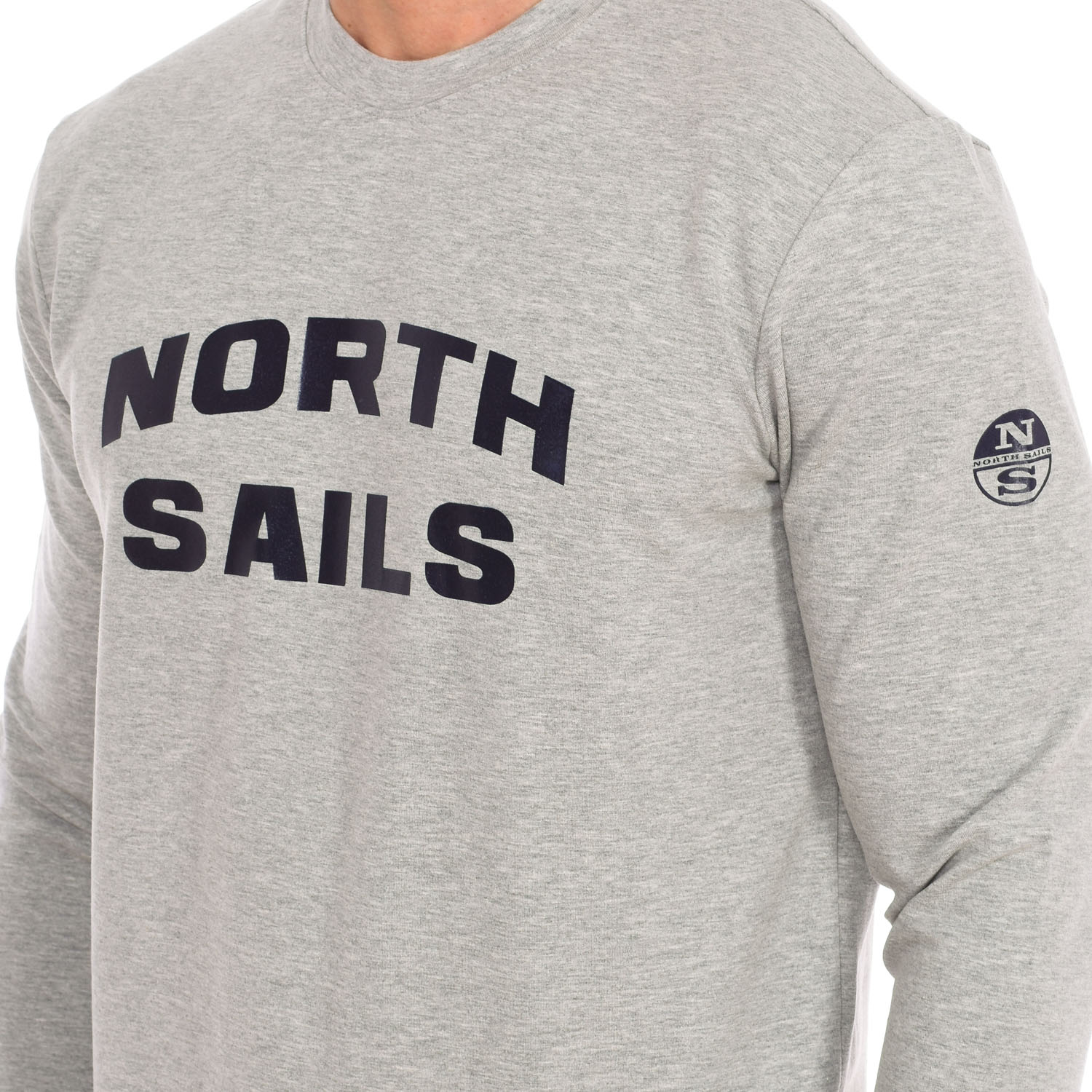 North Sails Långärmad crew-neck sweatshirt 9024170 herr – bild 2