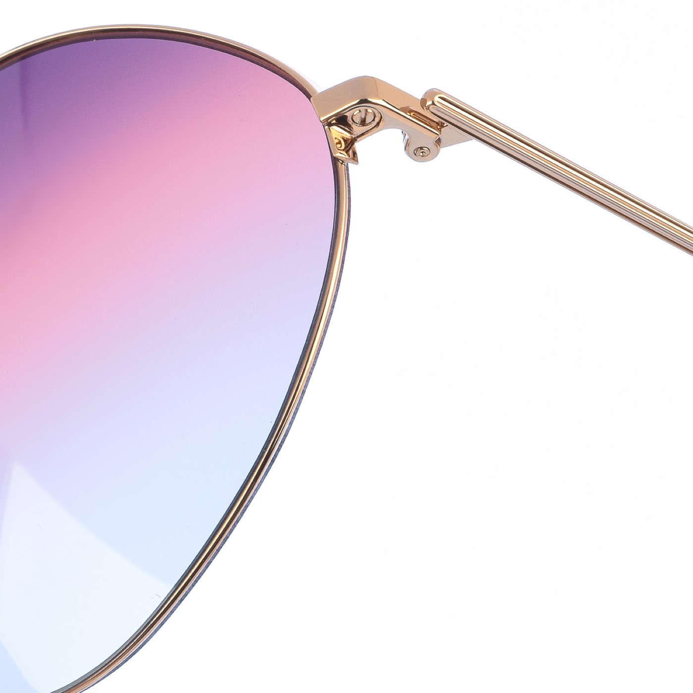 Victoria Beckham VB220S ovalformade damsolglasögon i metall – bild 2