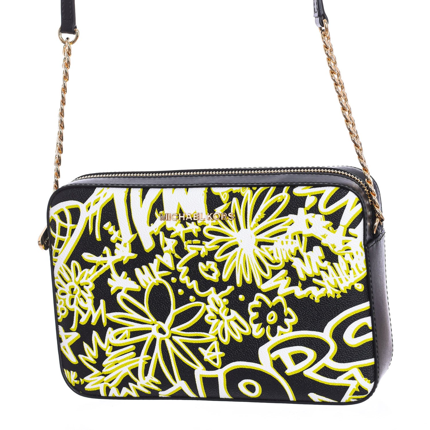 graffiti crossbody-väska 35T9GF7C3T kvinna