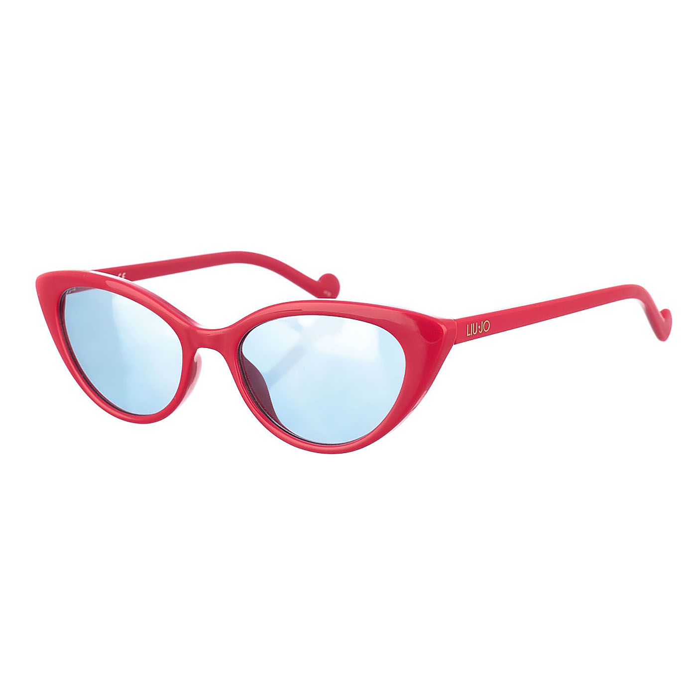 Kattögonsformade acetatsolglasögon för kvinnor LJ712S