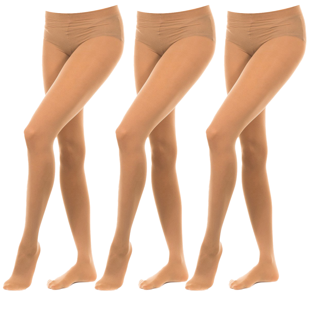 Set-3 strakke microvezelslips van 50 deniers MICRO-50 vrouw