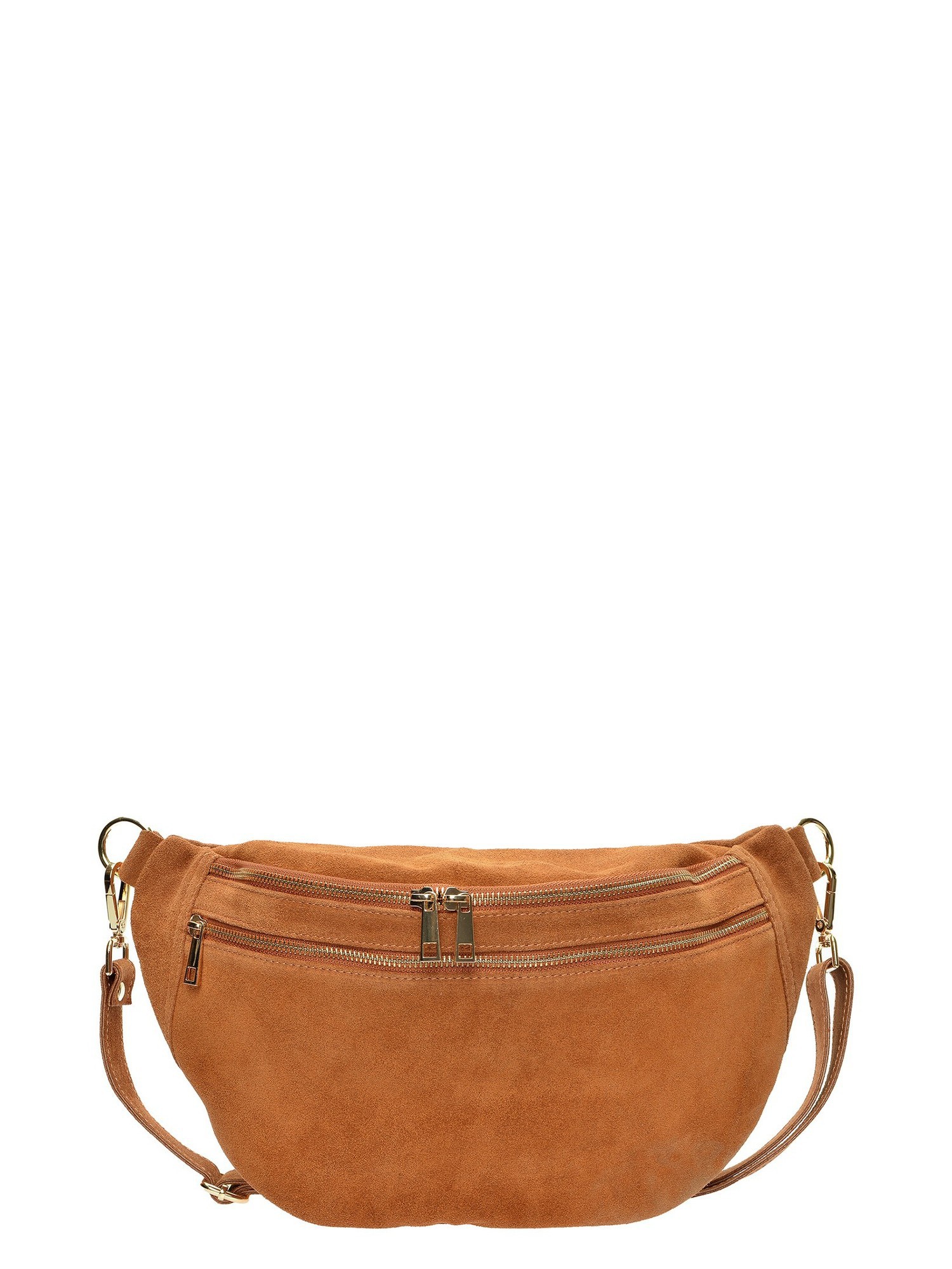 Luisa Vannini Brown Rundleer Tas